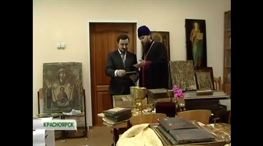 Телеканал  «Енисей»: В Красноярске создается 1-й музей православной культуры